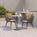Contemporary Bistro Outdoor Set