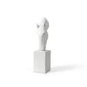 Modern Horse Head Sculpture on Pedestal